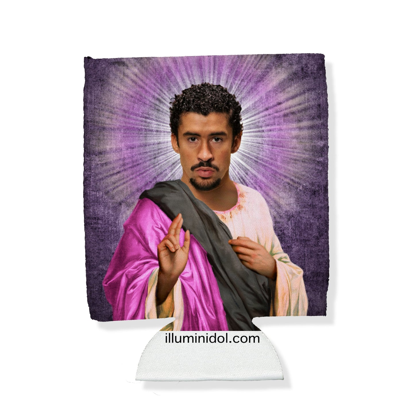 Bad Bunny Pink Robes Can Hugger