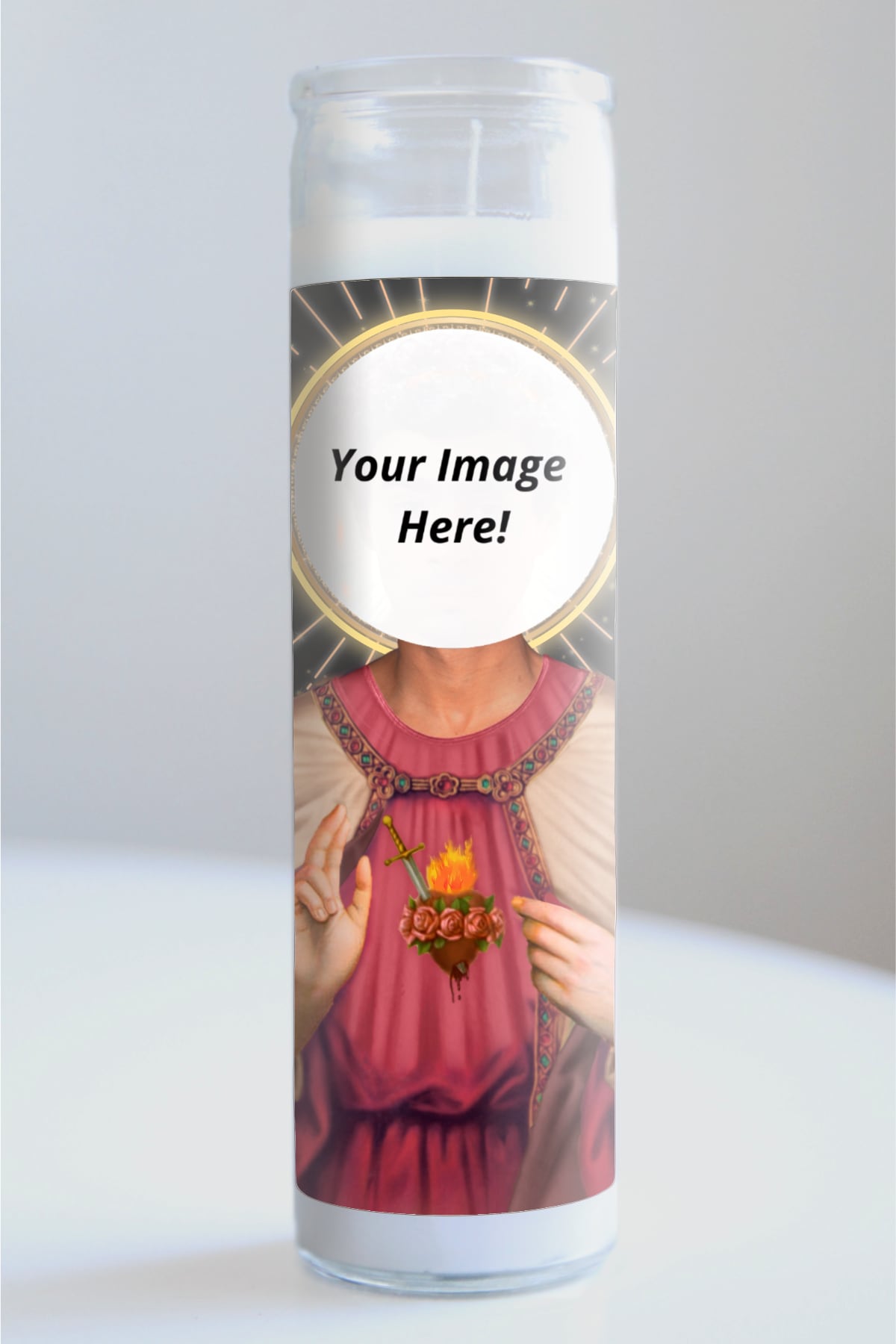 Your Custom Prayer Candle - CHOOSE FROM MULTIPLE DESIGNS