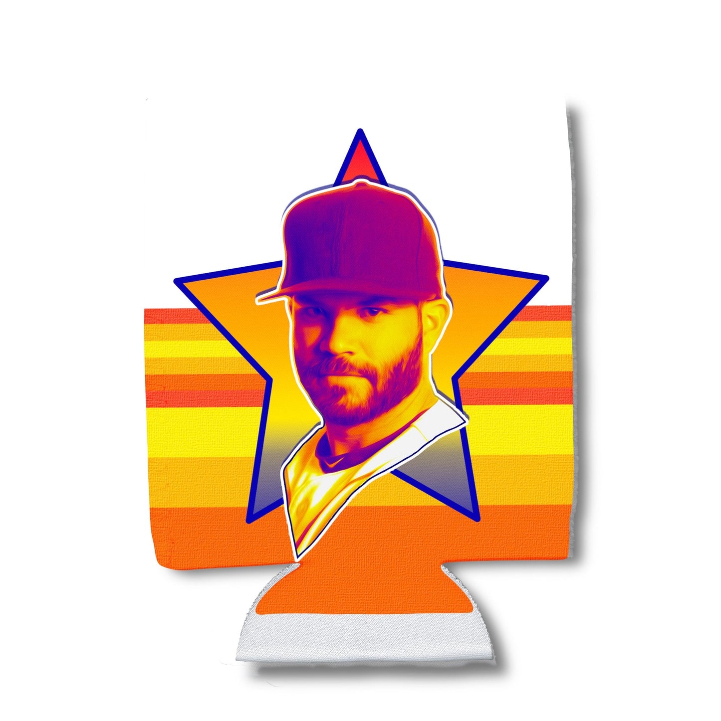 Jose Altuve White Star Can Hugger