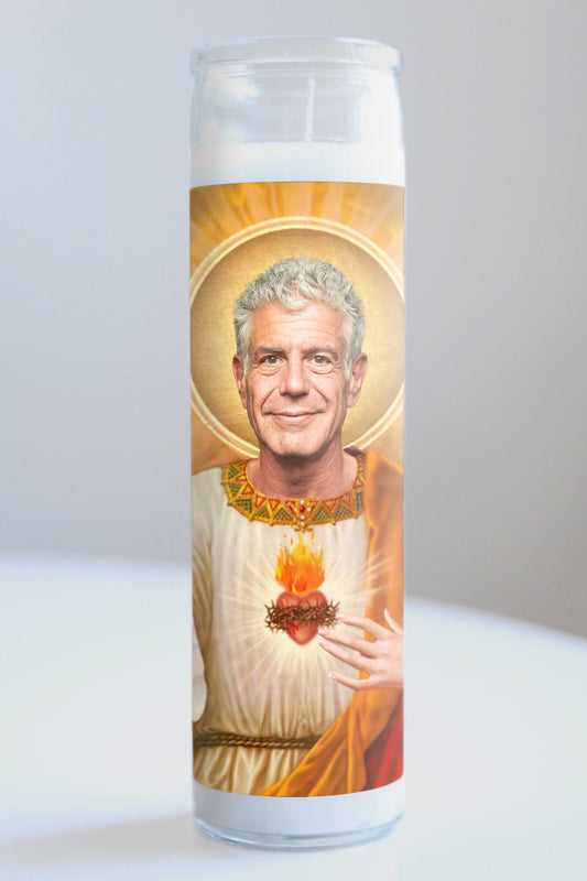 Anthony Bourdain Saint Candle