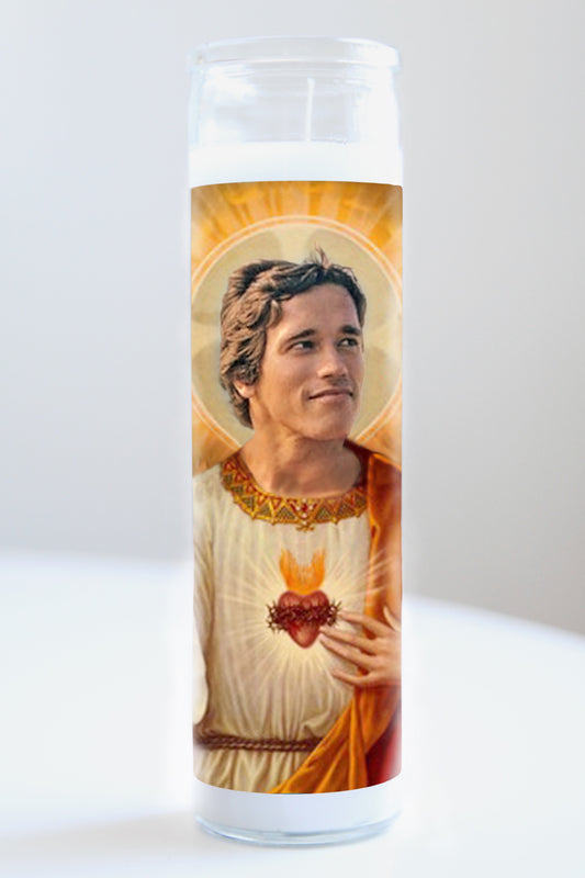 Arnold Schwarzenegger Saint Candle