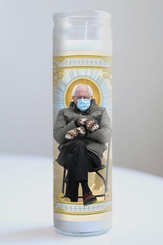 Bernie Sanders Cozy Candle