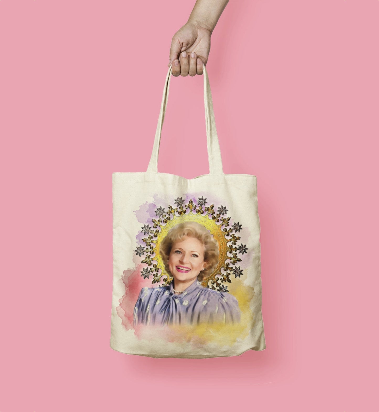 Betty White Tote Bag