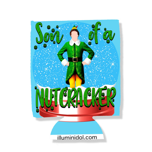 Buddy the Elf (Snowglobe) Can Hugger