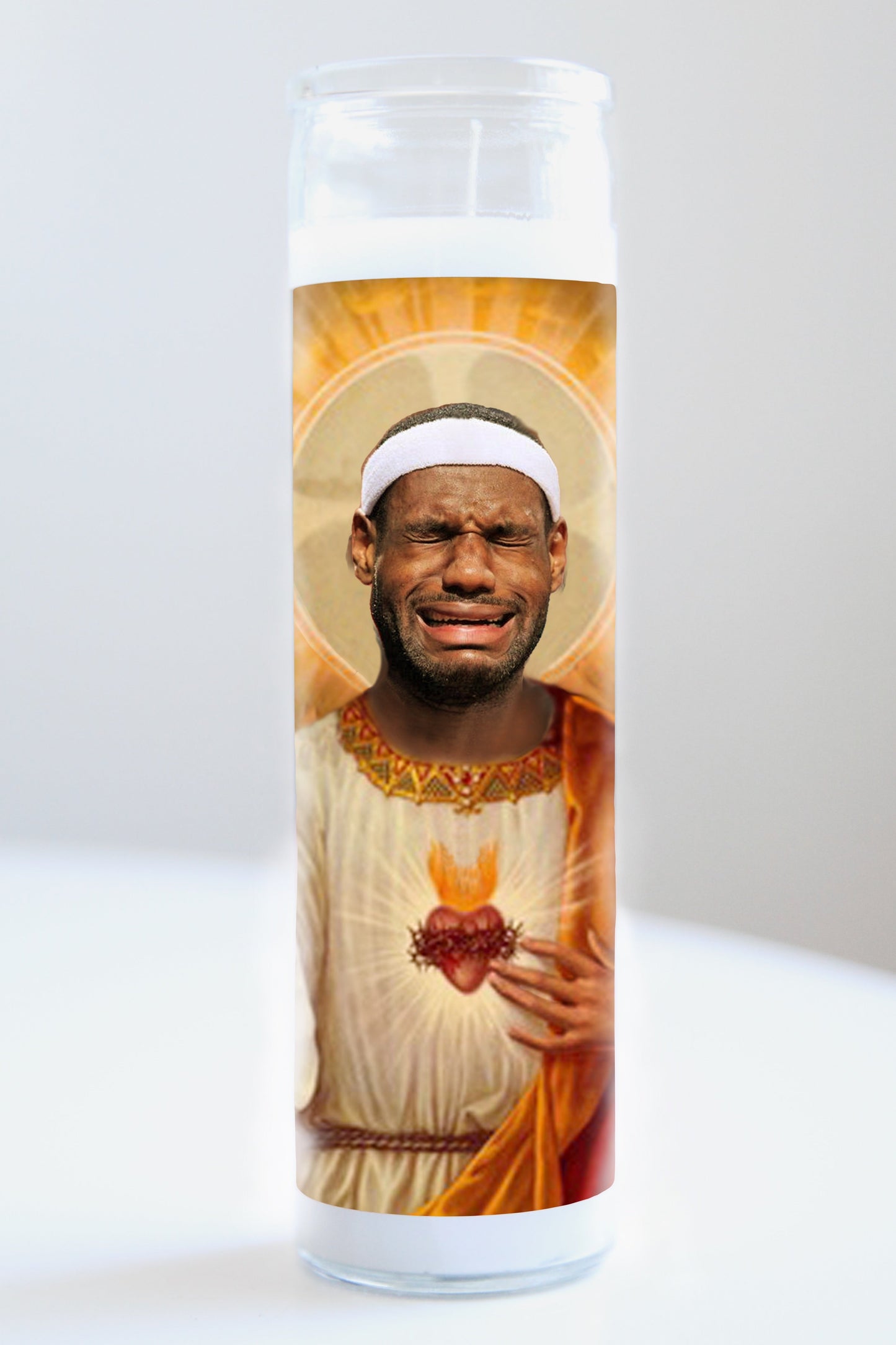 Lebron James Crying Candle