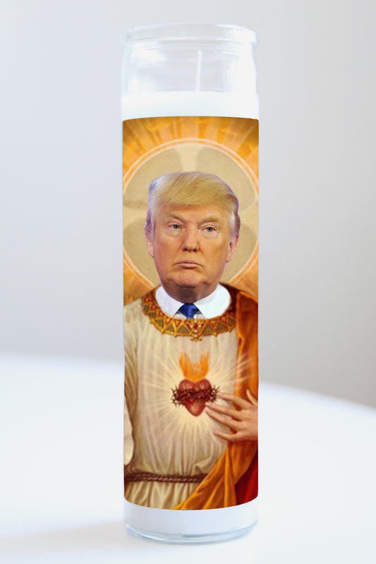 Donald Trump Saint Candle
