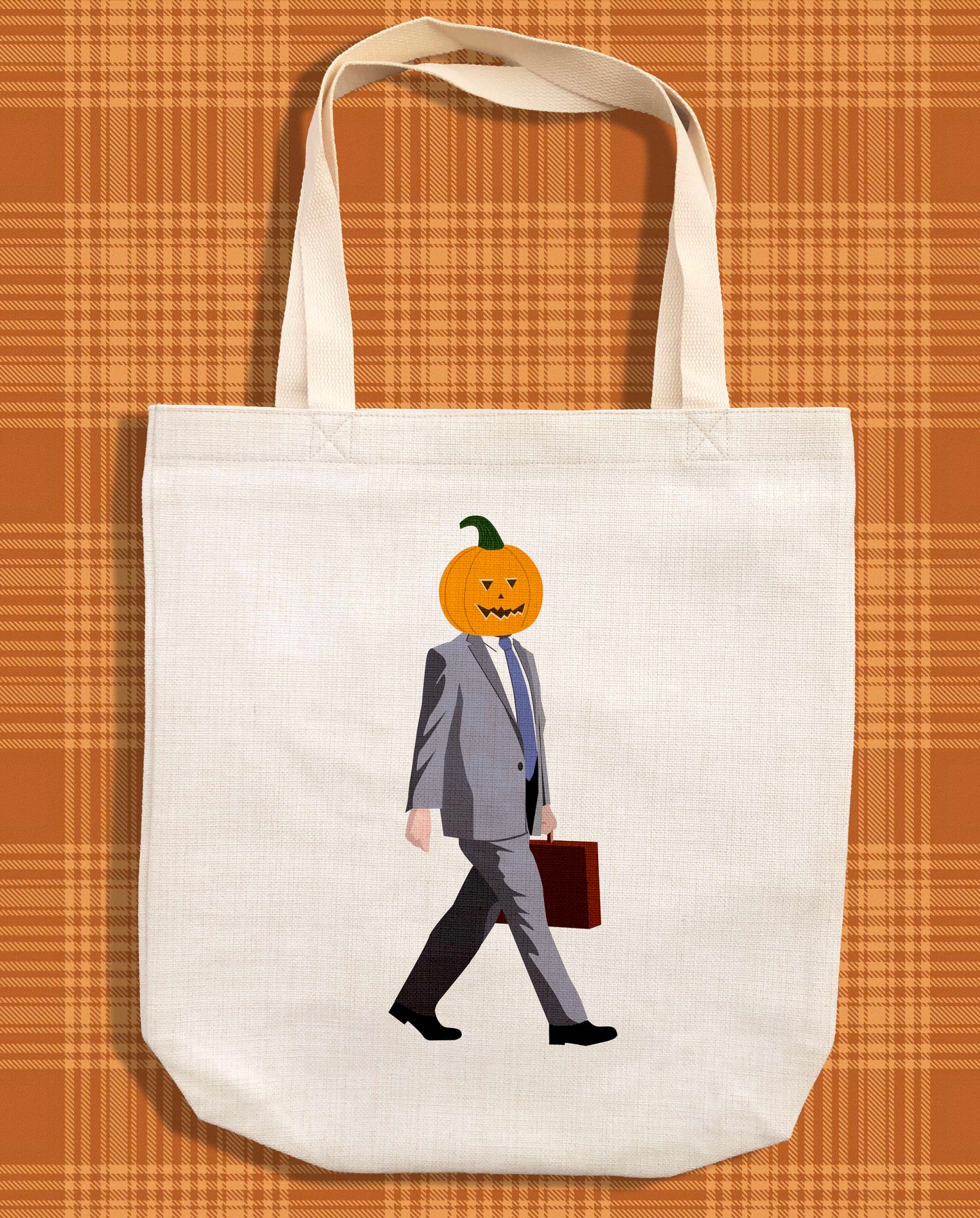 Dwight Schrute Jack-o-lantern Tote Bag