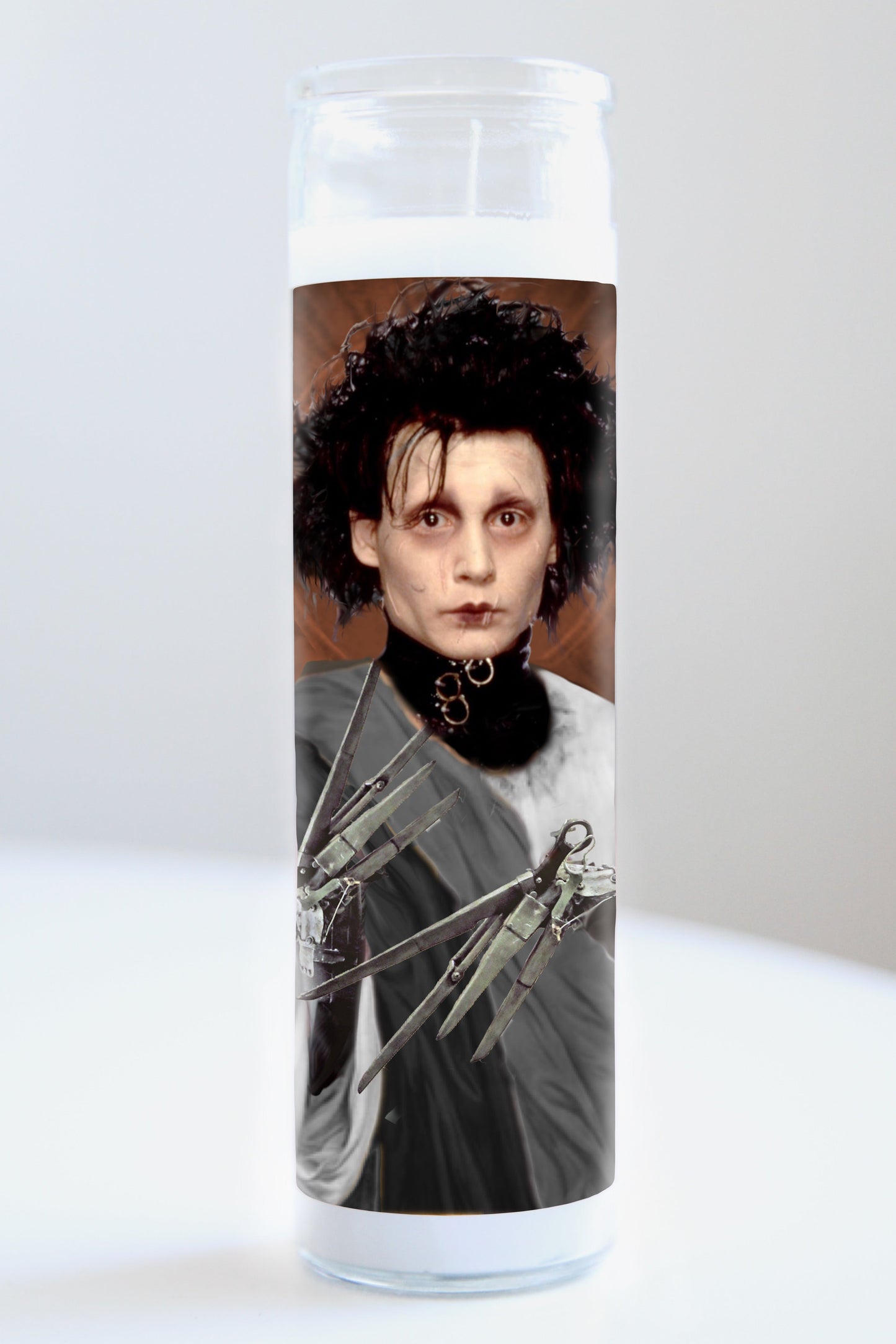 Edward Scissorhands Black Robe Candle
