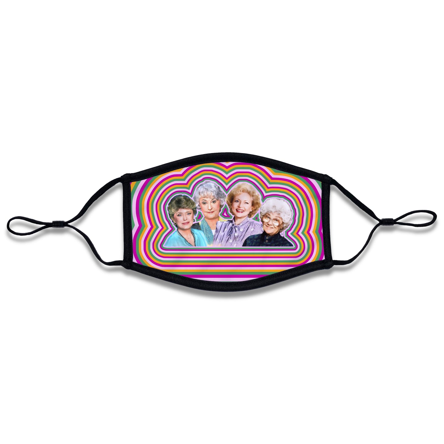 Golden Girls Rainbow Face Mask