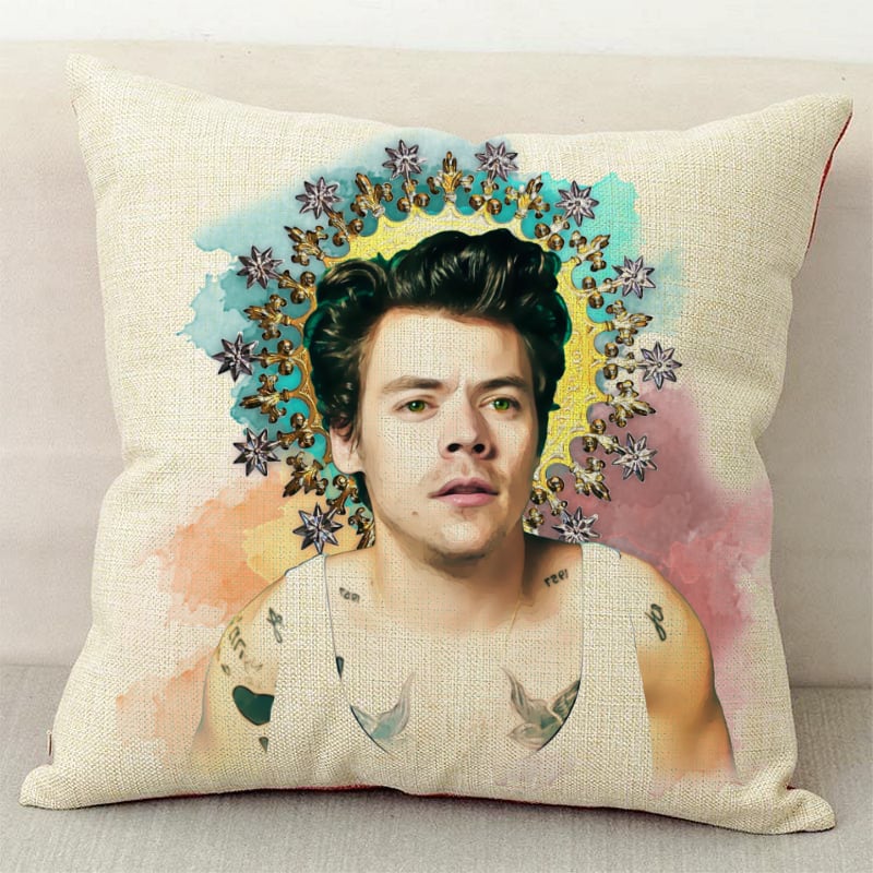 Popstar-Obsessed Pillows : Harry Styles Pillowcase