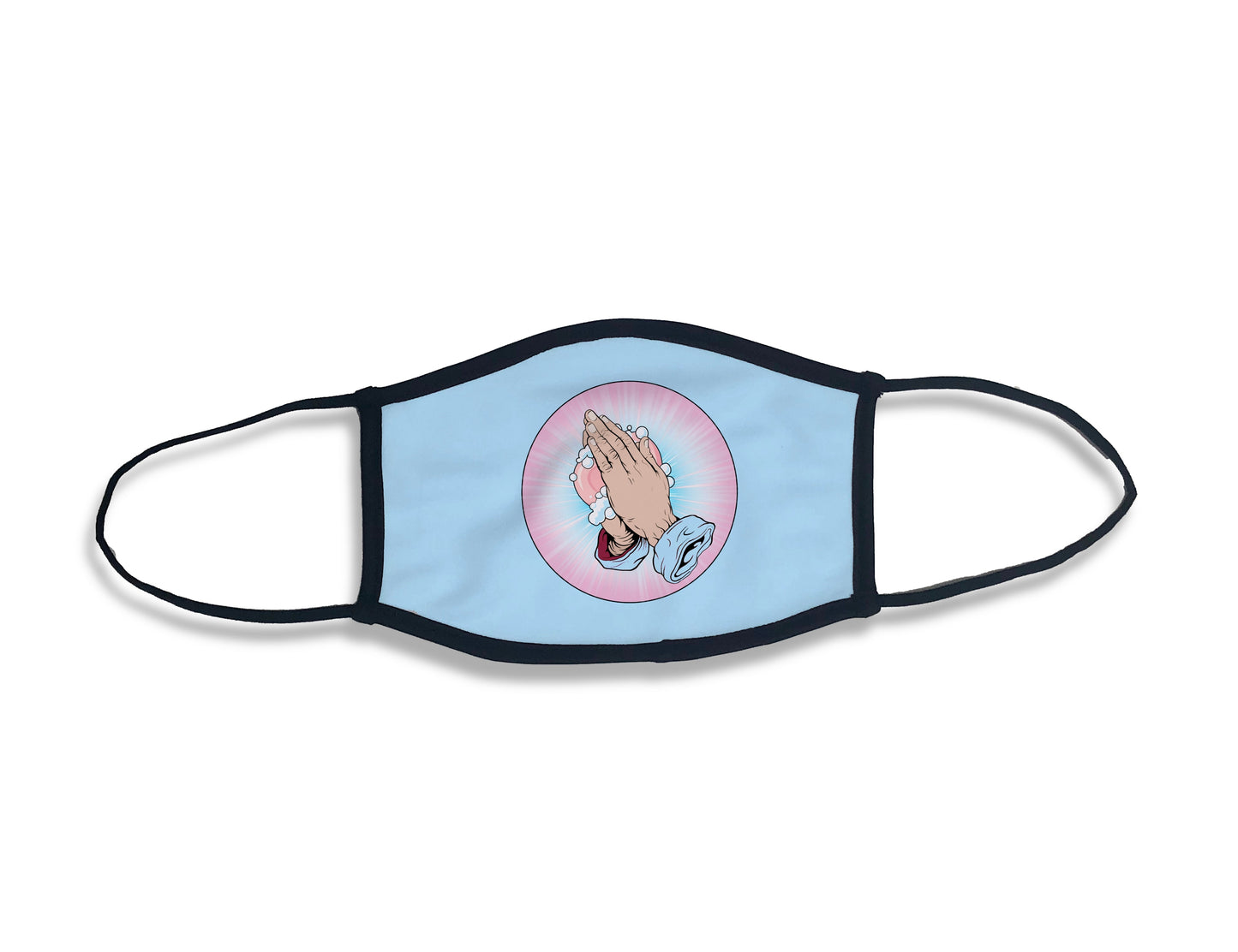 Holy Soap Blue Face Mask