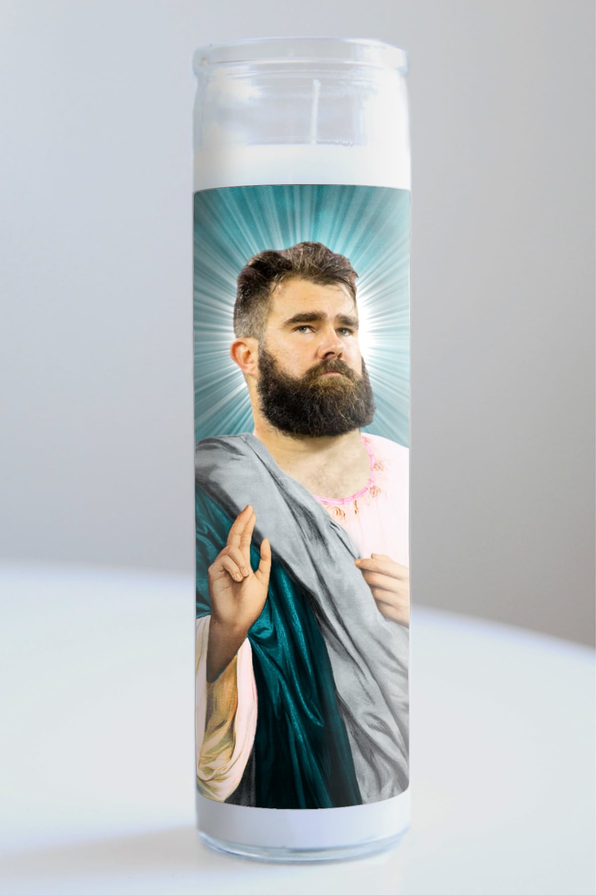 Jason Kelce Saint Candle
