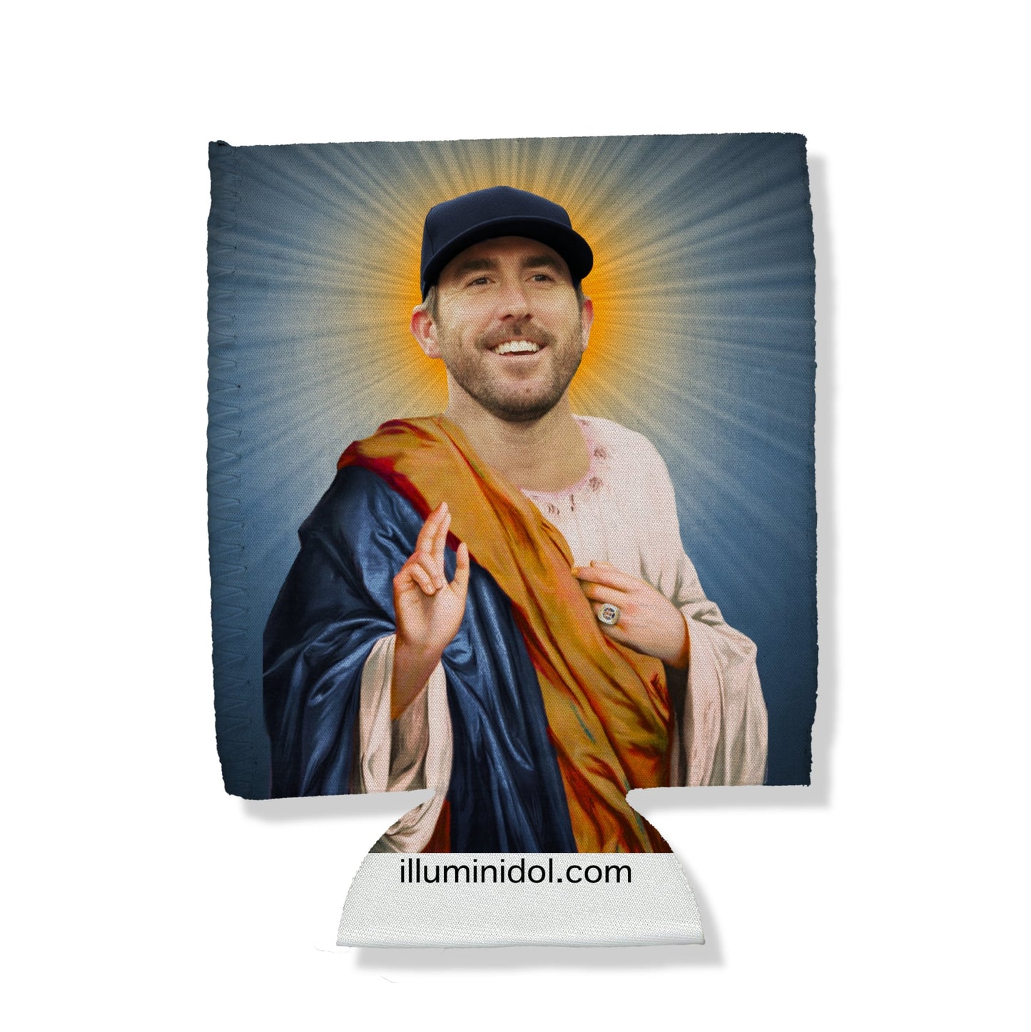 Justin Verlander Team Colors Can Hugger