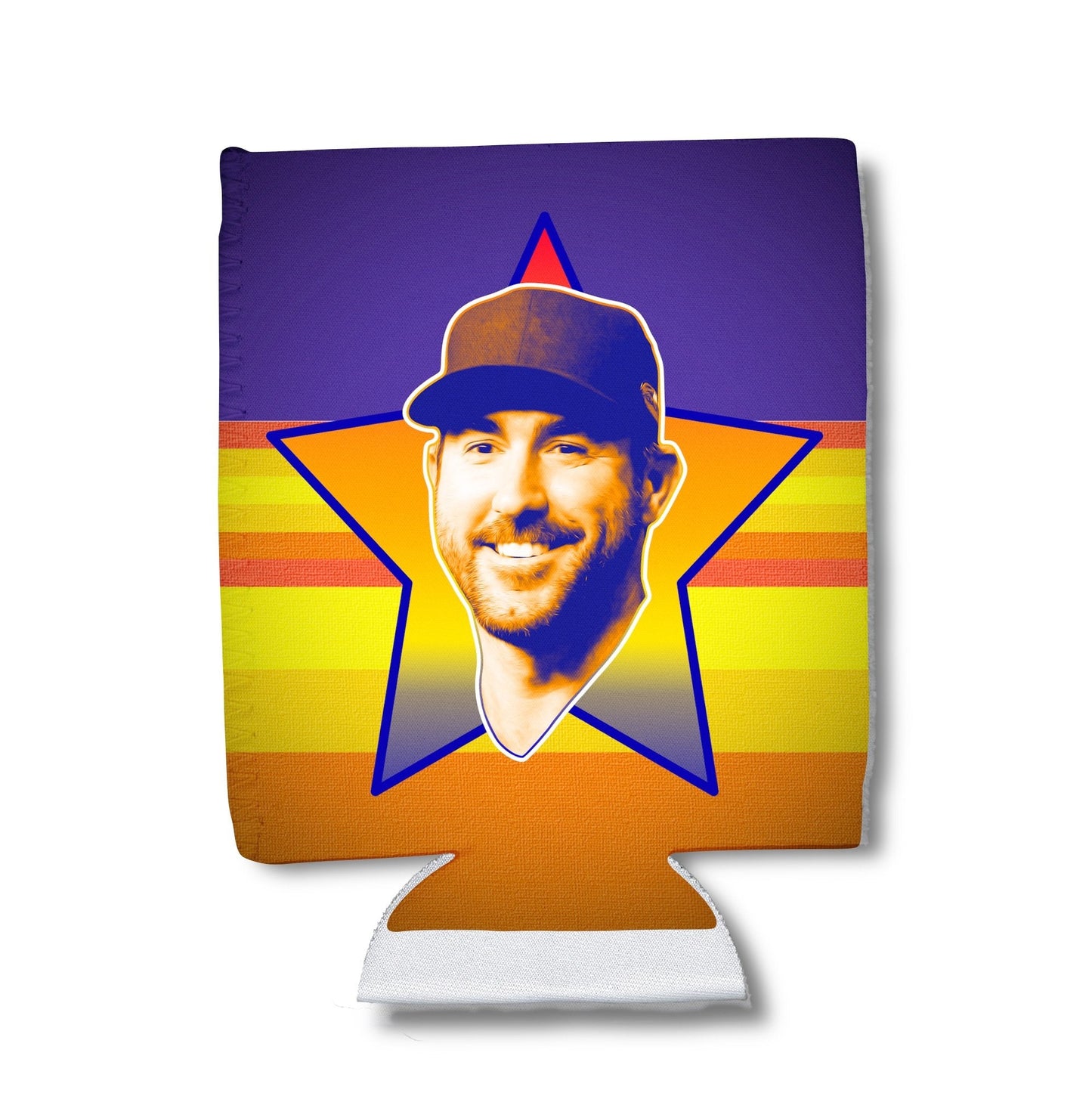 Justin Verlander Blue Star Can Hugger