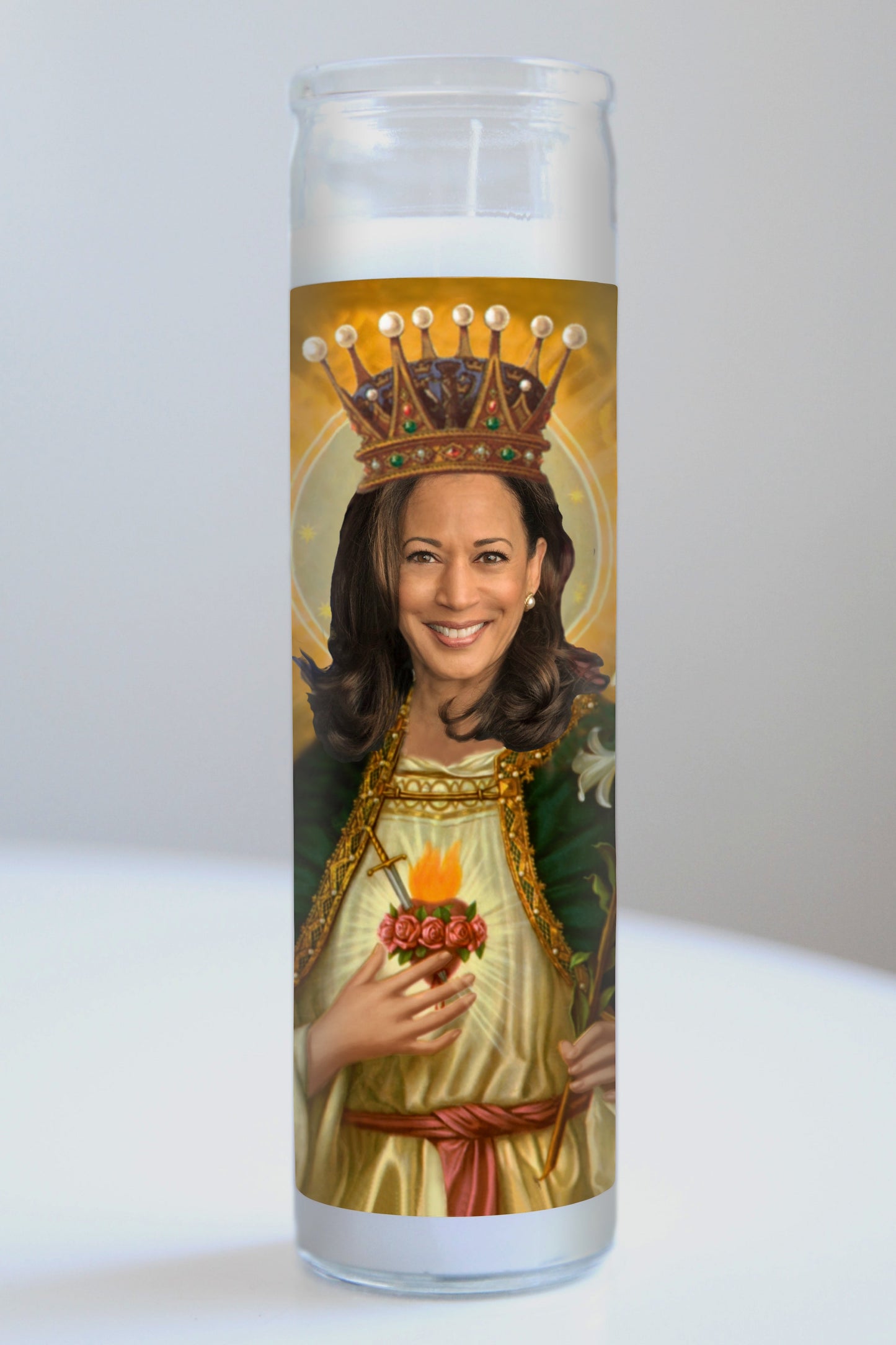 Kamala Harris Saint Candle