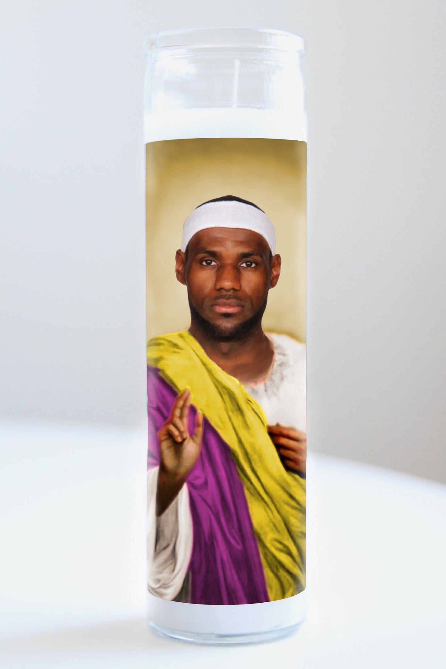 Lebron James Team Colors Candle
