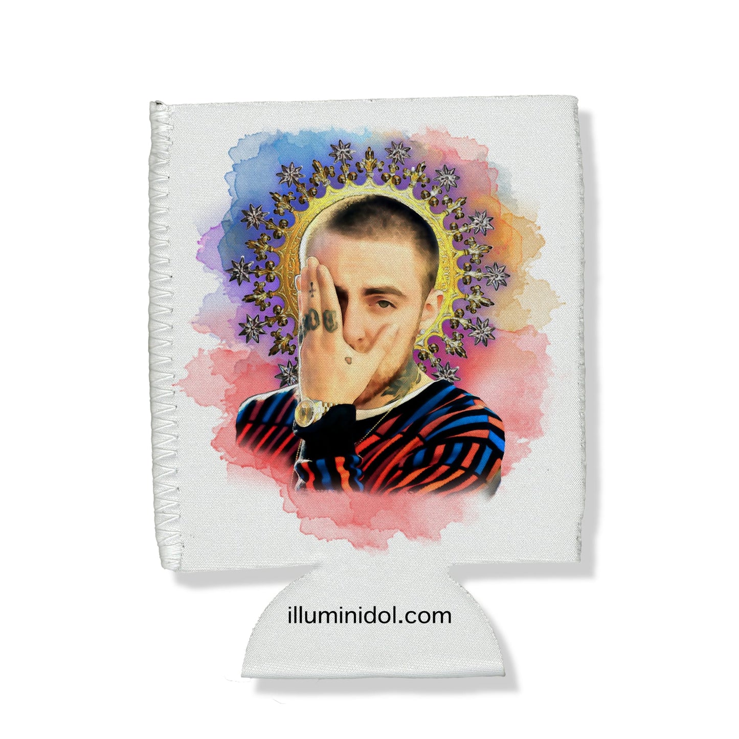 Mac Miller Watercolor Can Hugger