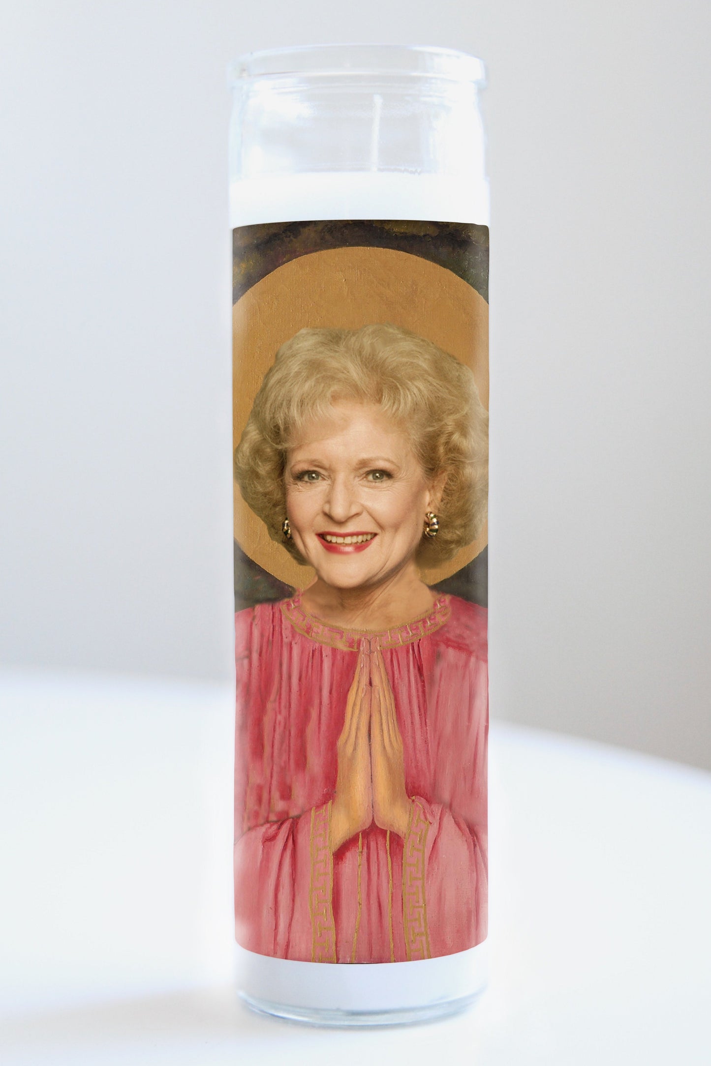 Rose (Golden Girls) Pink Robe Candle