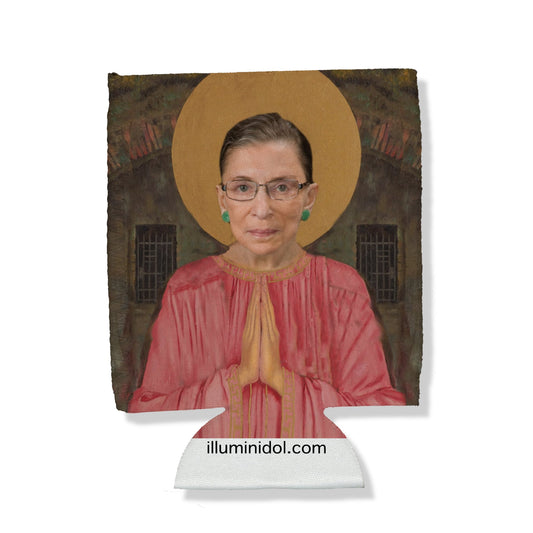 Ruth Bader Ginsburg Pink Robe Can Hugger