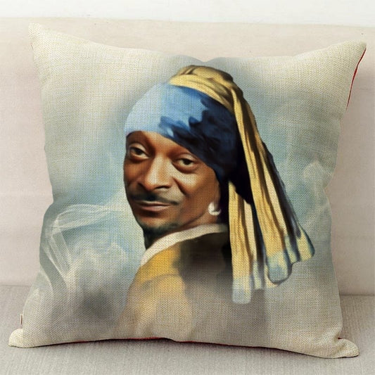 Snoop with a Hoop Pillow