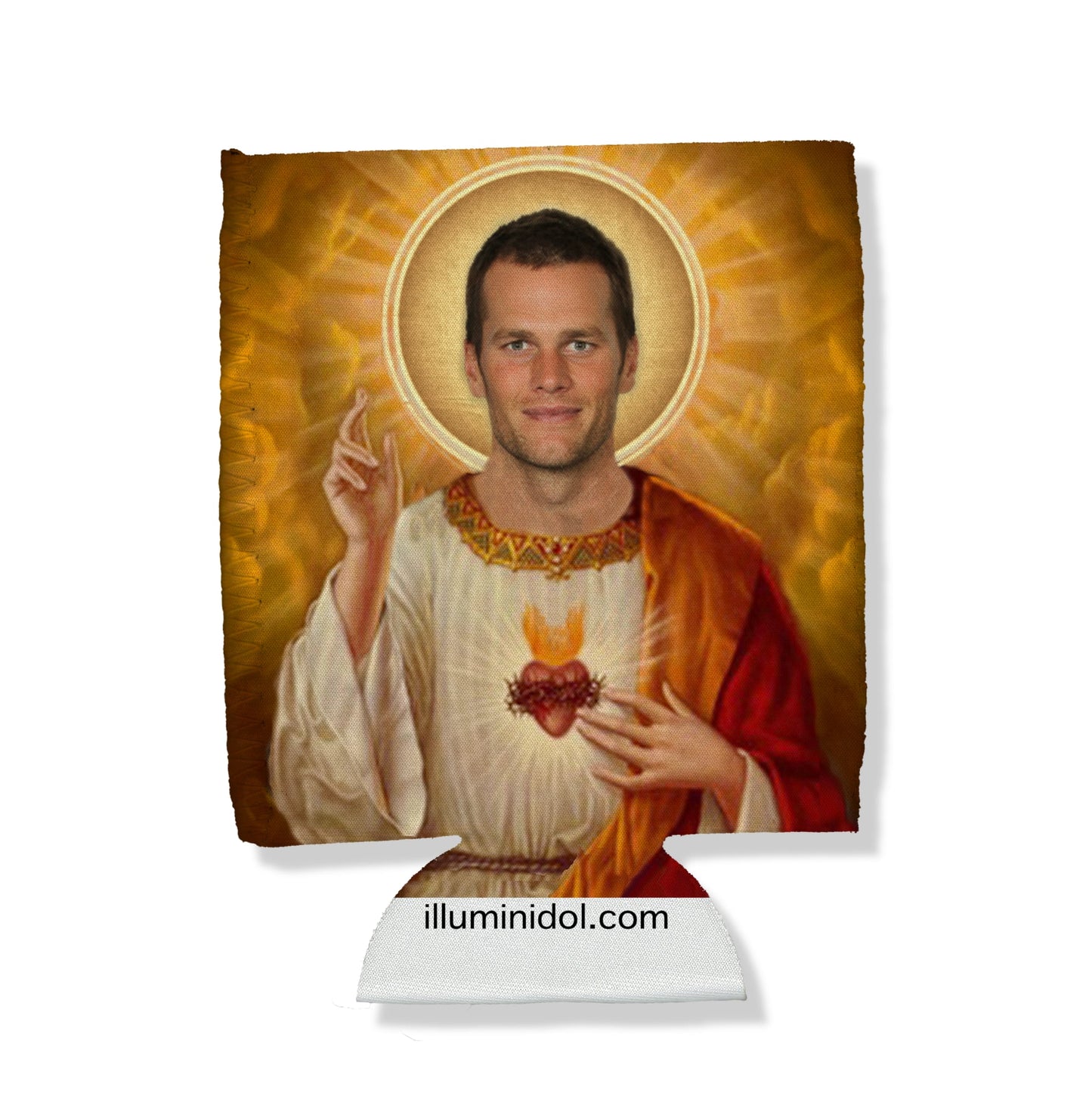 Tom Brady Saint Can Hugger