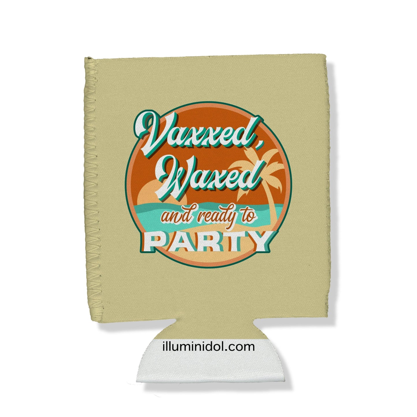 Vaxxed 'n Waxed Tan Can Hugger