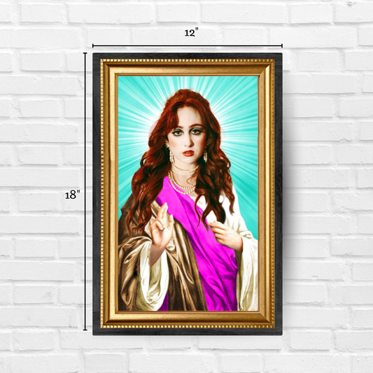 High Gloss Metal Poster - Chappell Roan