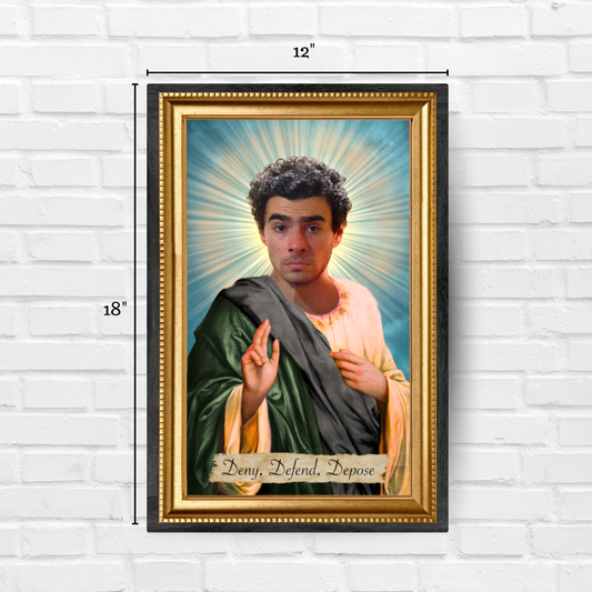 High Gloss Metal Poster - Luigi Mangione