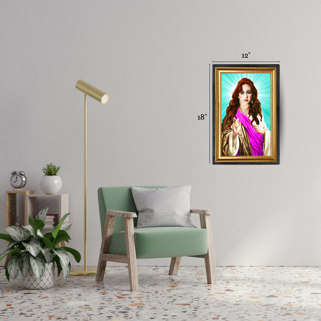 High Gloss Metal Poster - Chappell Roan