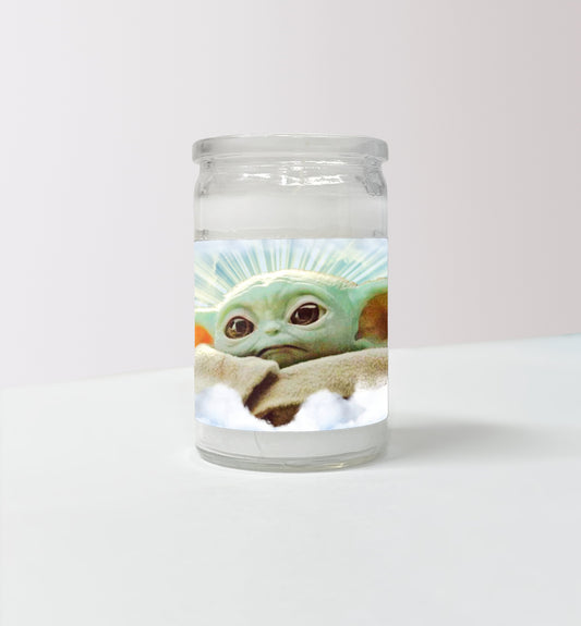 Baby Yoda Mini Candle