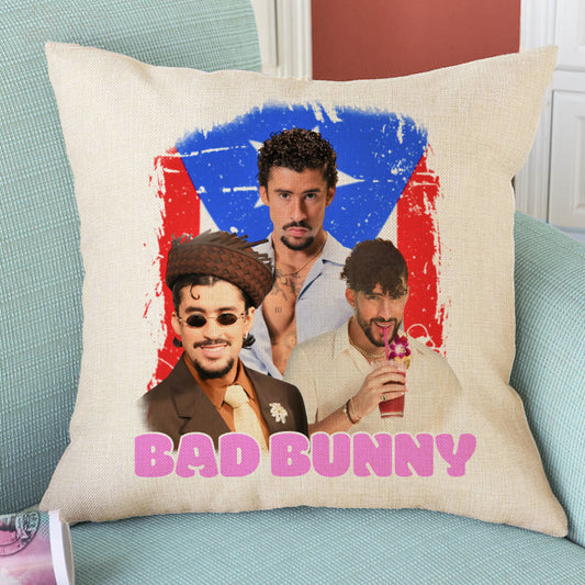 Bad Bunny Pillow