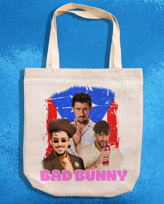Bad Bunny Tote Bag