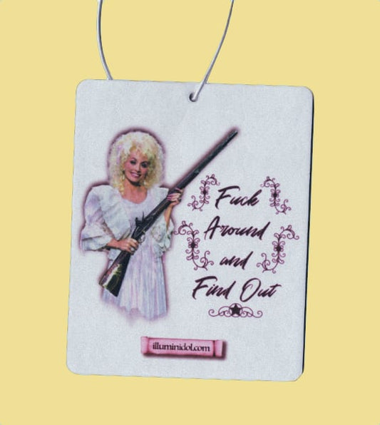 Dolly Parton "Find Out" Air Freshener
