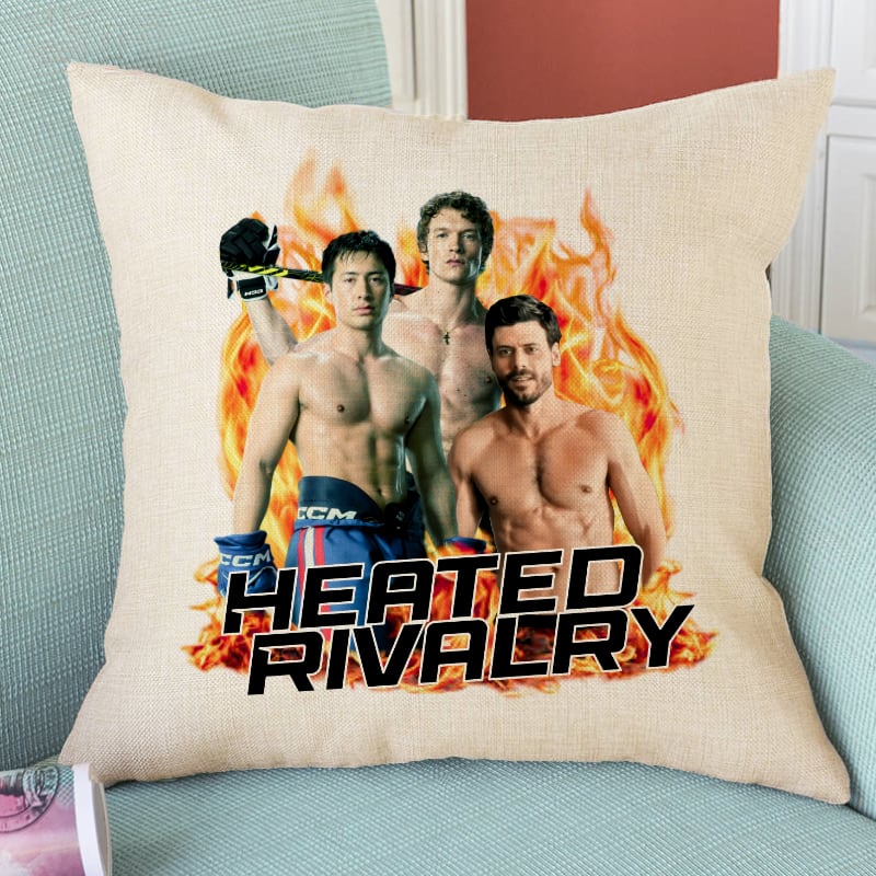 Heated Rivalry Pillow – Illuminidol