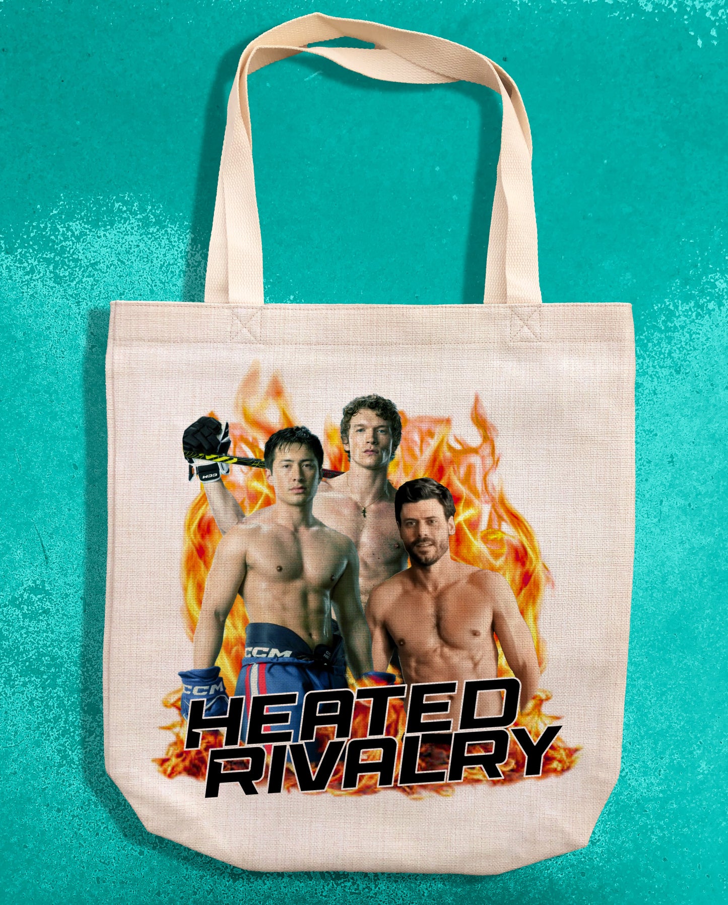 Heated Rivalry Tote Bag