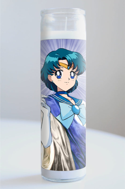 Sailor Mercury Candle