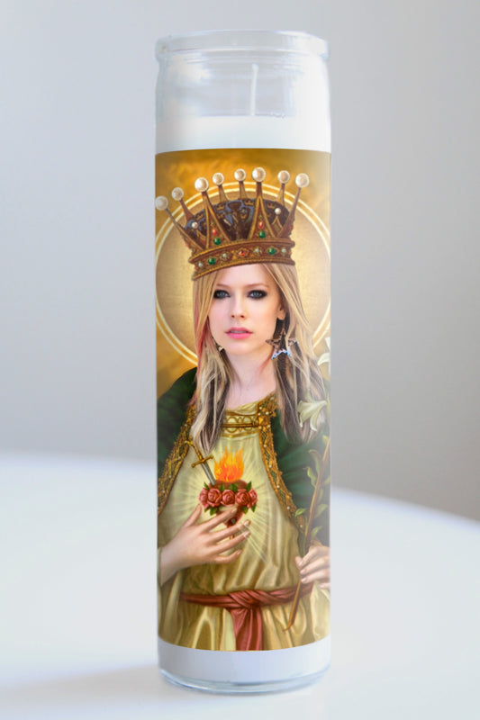 Avril Lavigne Saint Candle
