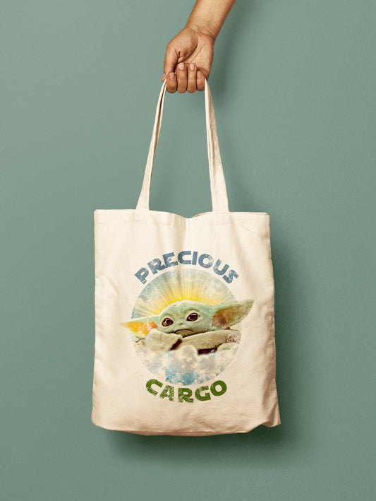 Baby Yoda "Precious Cargo" Tote Bag