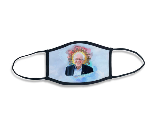 Bernie Sanders Watercolor Face Mask
