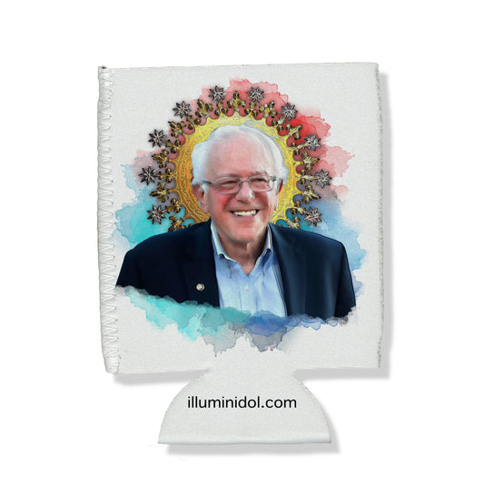 Bernie Sanders Watercolor Can Hugger