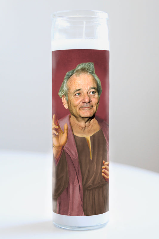 Bill Murray Maroon Candle