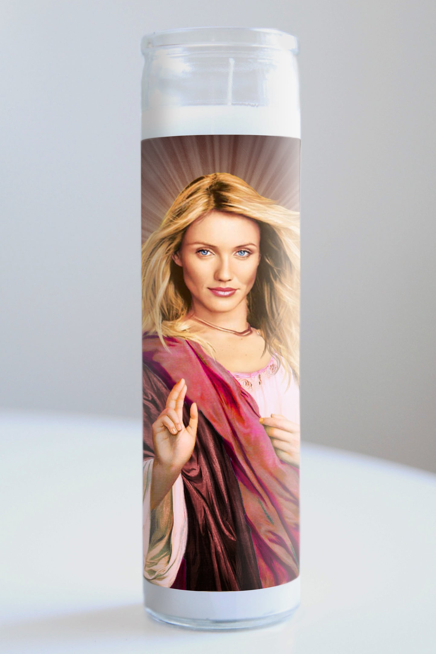 Cameron Diaz (Charlie's Angels) Red Robe Candle