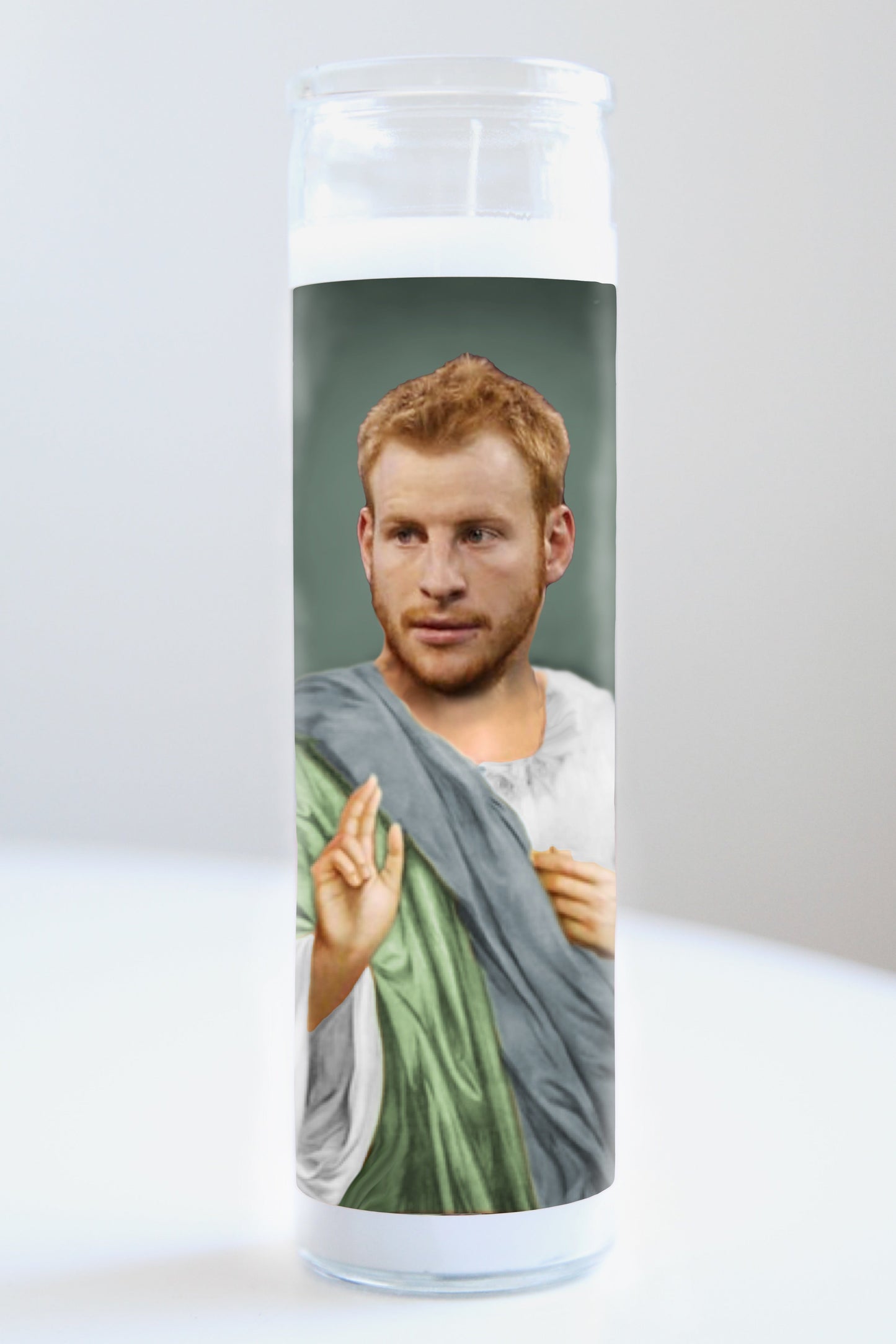 Carson Wentz Team Colors Candle