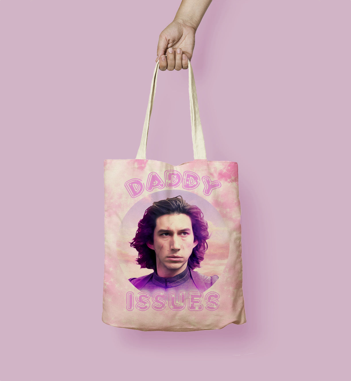 Adam Driver "Daddy Issues" Tote Bag
