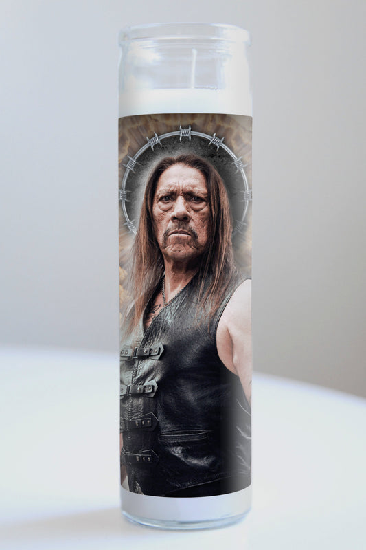 Danny Trejo "Barbed Wire" Candle