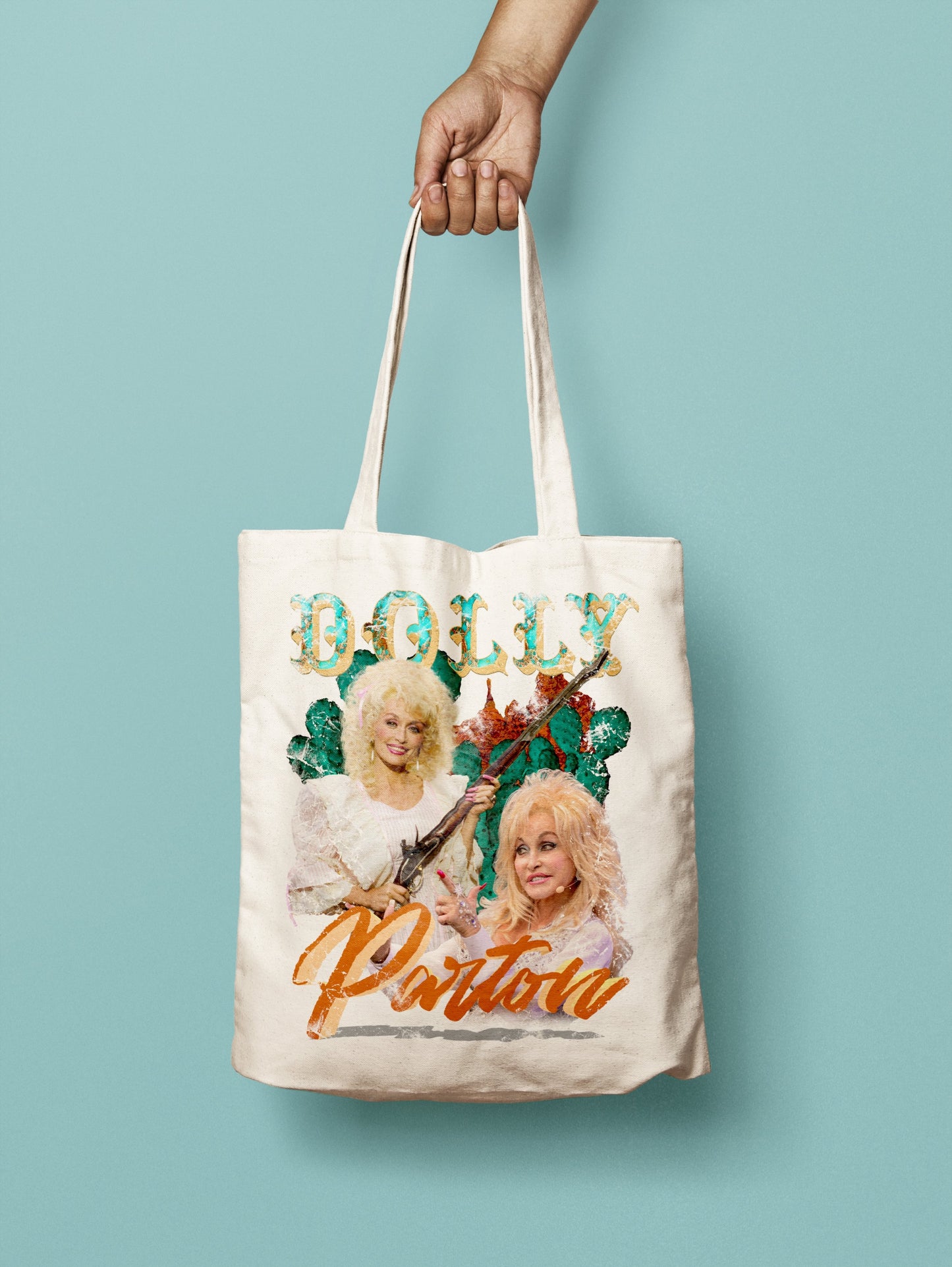 Dolly Parton Vintage Graphic Tote Bag