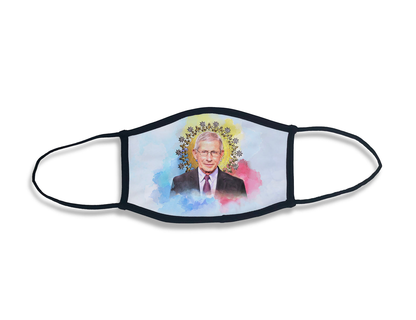 Dr. Fauci Watercolor Face Mask
