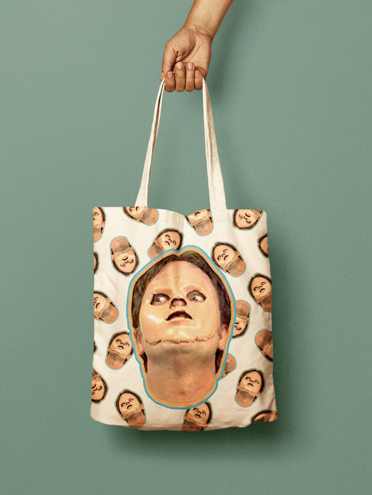 Dwight (The Office) "CPR Mask" Tote Bag