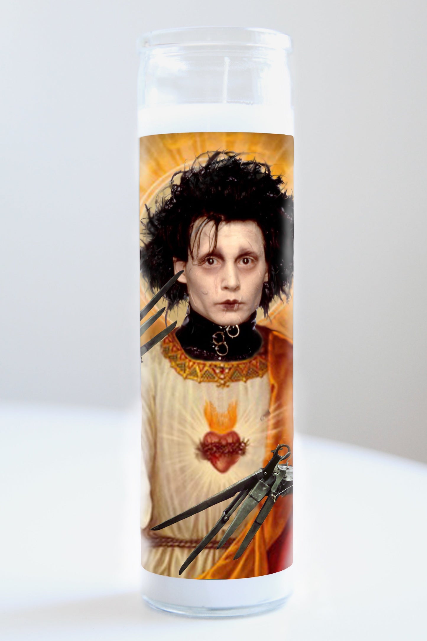 Edward Scissorhands Saint Candle