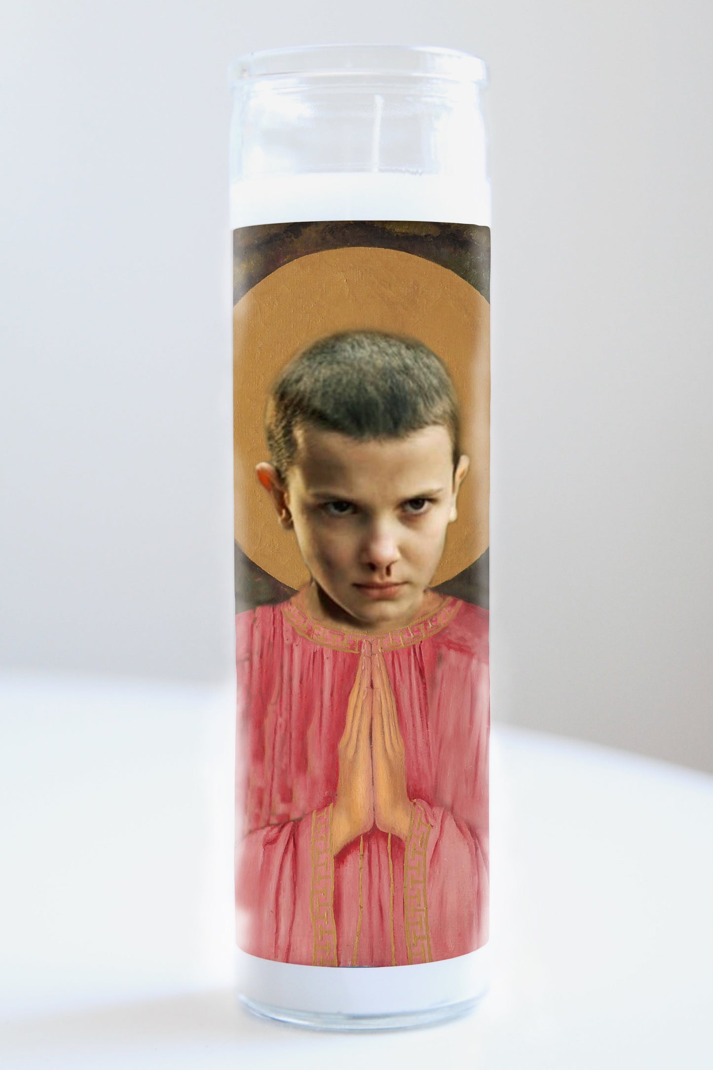 Eleven (Stranger Things Season 1) Pink Robe Candle
